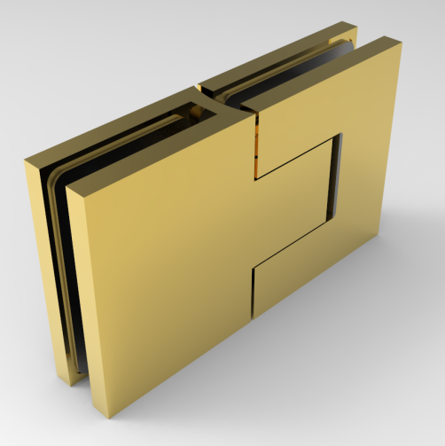 180° Glass-to-Glass Shower Hinge